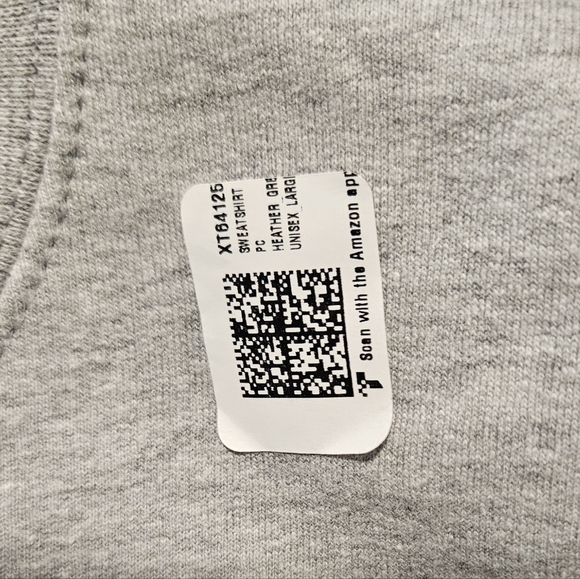 NWT Gray Sweatshirt with Highland Cow and Sunflowers. Size L - Picture 9 of 9